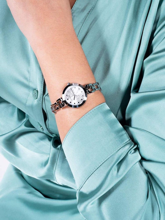Guess Lady G Women's Watch with Silver Metal Bracelet