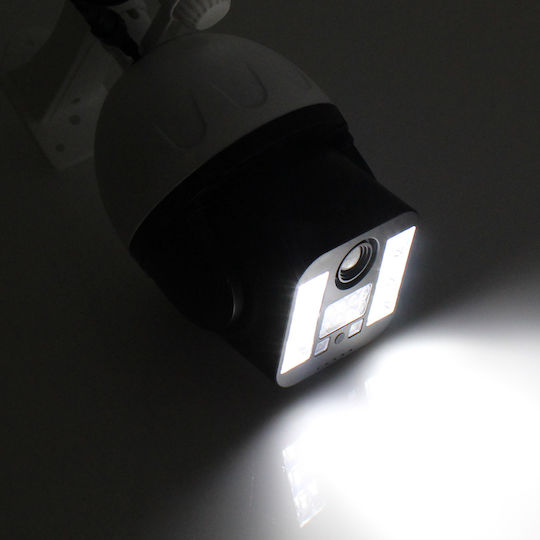 T30 Dummy Überwachungskamera Solar mit LED-Beleuchtung