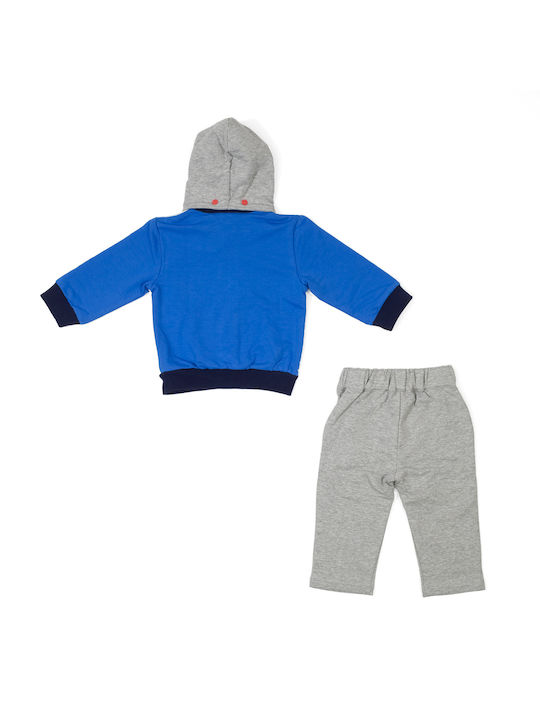 Set with cardigan and sweatshirt ellepi CO4877-B Boy