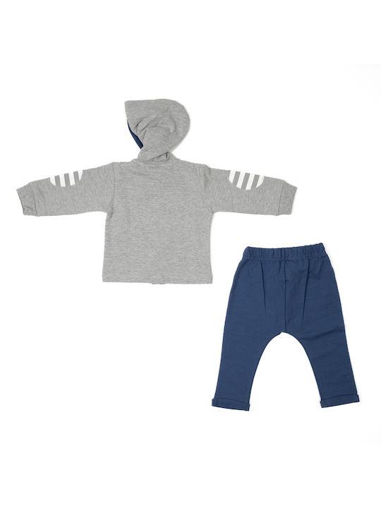 Set of overalls with hood ellepi CO4912 Boy