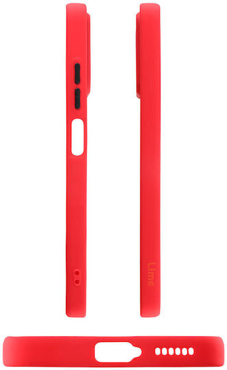 Lime Hardshell Camera Guard Back Cover Πλαστικό / Σιλικόνης Red with Black Keys (Galaxy S23 Ultra)