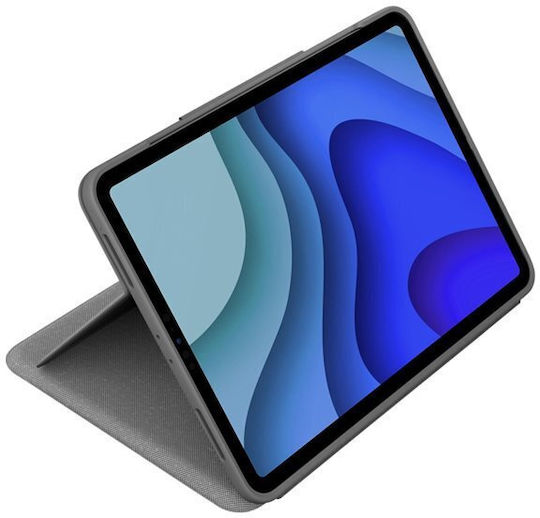Logitech Folio Touch Keyboard Case Flip Cover Αγγλικά UK Γκρι (iPad Pro 2018 11")