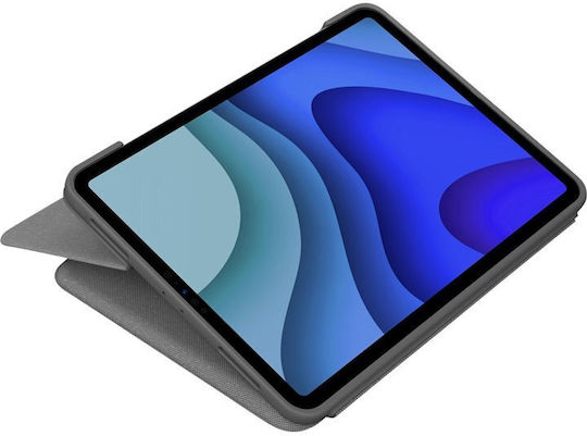 Logitech Folio Touch Keyboard Case Flip Cover Αγγλικά UK Γκρι (iPad Pro 2018 11")
