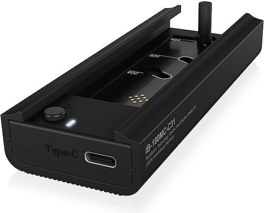 Icy Box Θήκη για Σκληρό Δίσκο M.2 PCI Express / SATA III NVME με σύνδεση USB 3.2 Type-C