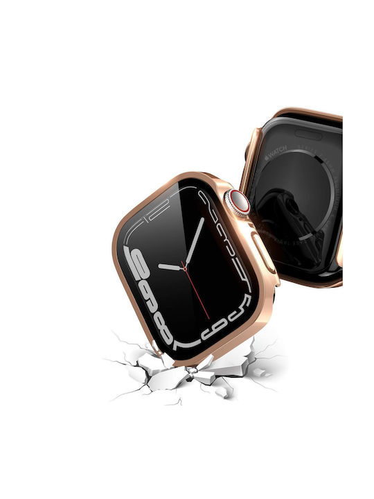 Dux Ducis Hamo Carcasă de Plastic în culoarea Rose Gold pentru Apple Watch 41mm