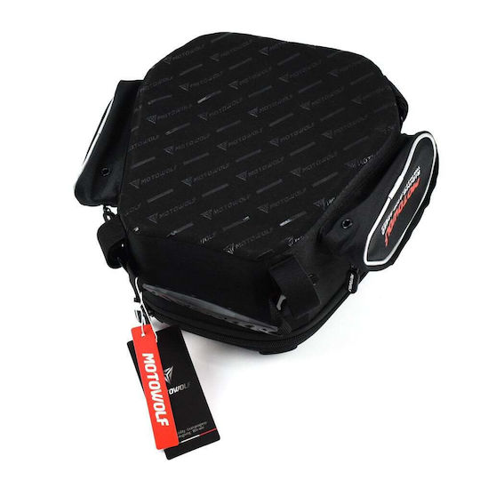 Motowolf Motorrad Tanktasche Tankschloss mit wasserdichter Handyhülle 10Es