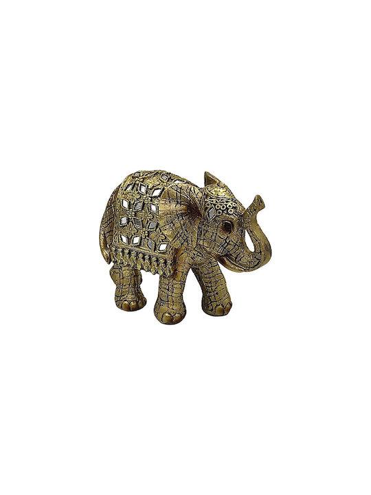 Karvounis Decorative Elephant Polyresin 17x7.5x12.5cm 1pcs