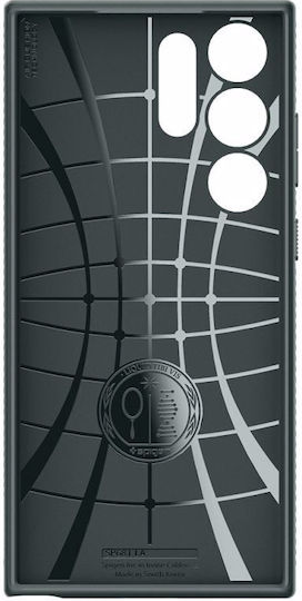 Spigen Liquid Air Back Cover Σιλικόνης Abyss Green (Galaxy S23 Ultra)