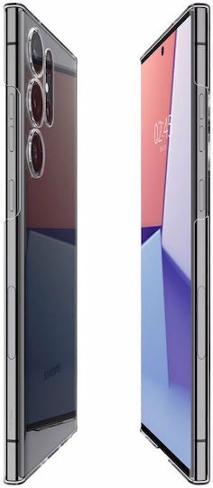Spigen AirSkin Back Cover Silicone Crystal Clear (Galaxy S23 Ultra) ACS05635