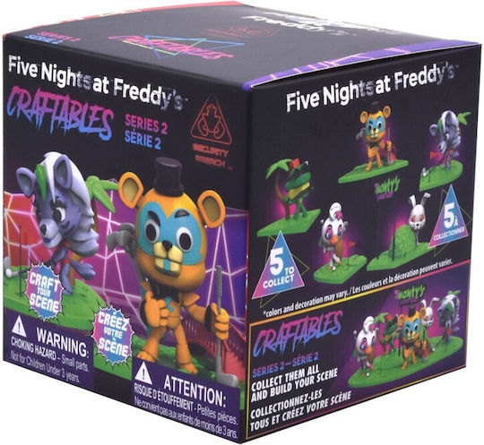 Gama Brands Five Nights at Freddy's Seria Craftable 2 Figurină
