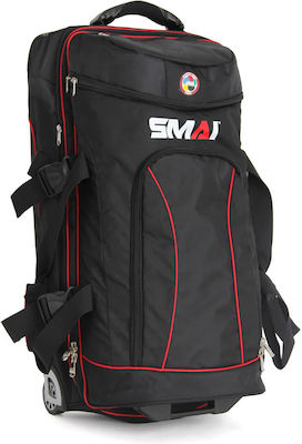 SMAI WKF Wheeled Sack Voyage Black L81xW39xH40cm