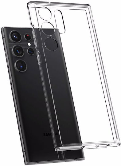 Spigen Ultra Hybrid Back Cover Plastic 2mm Crystal Clear (Galaxy S23 Ultra)