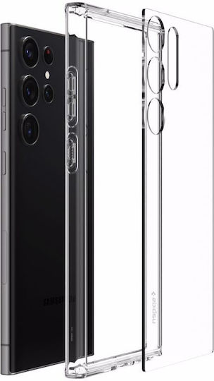 Spigen Ultra Hybrid Back Cover Plastic 2mm Crystal Clear (Galaxy S23 Ultra)
