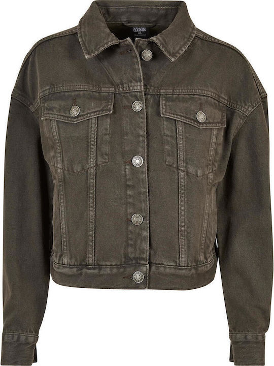 Scurtă Jachetă de femei din denim Maro