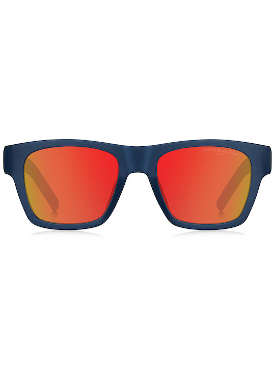 Tommy Hilfiger Sonnenbrillen mit Marineblau Rahmen und Orange Spiegel Linse TH1975/S FLL/B8