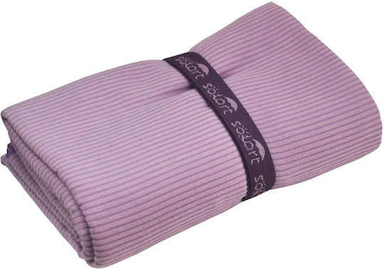 Solart Microfiber Body Towel 220gr/m² Purple 175x110cm