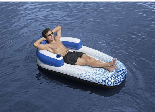 Bestway Φουσκωτό Στρώμα Θαλάσσης Λευκό 191x107cm