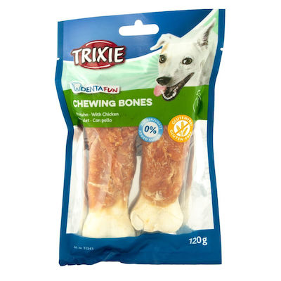Trixie Dentafun Knochen für Hunde mit Geschmack Huhn 60gr 31343
