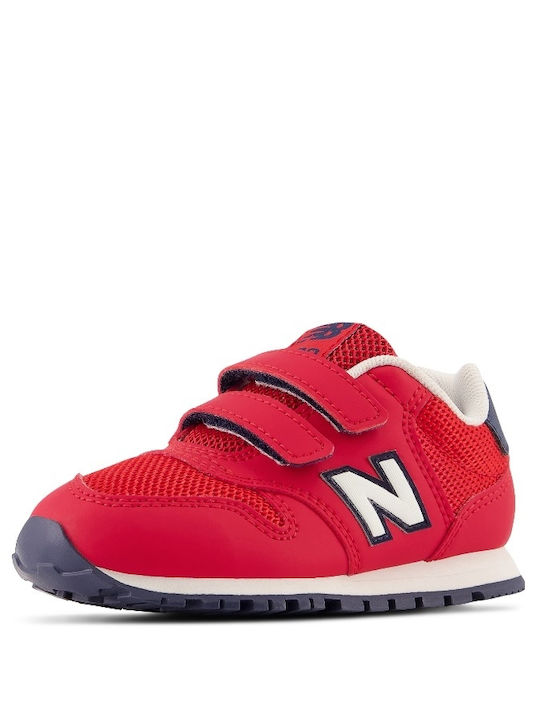 New Balance Παιδικά Sneakers με Σκρατς Κόκκινα
