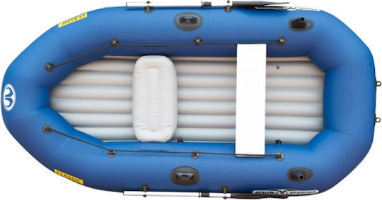 Aqua Marina Classic Φουσκωτή Βάρκα 3 Ατόμων Τιρκουάζ με Κουπιά & Τρόμπα 300x134εκ.
