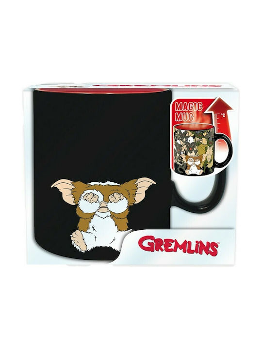 Abysse Gremlins Wärmewechsel Tasse Keramik Schwarz 460ml 1Stück