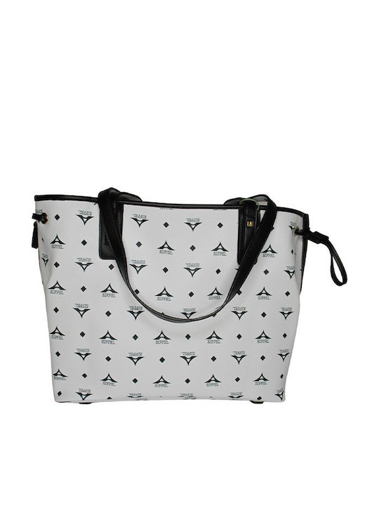 Damentasche Shopper Silber