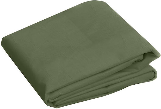vidaXL Impermeabil Prelată 260gr/m² 3x3m. Heavy Duty Verde