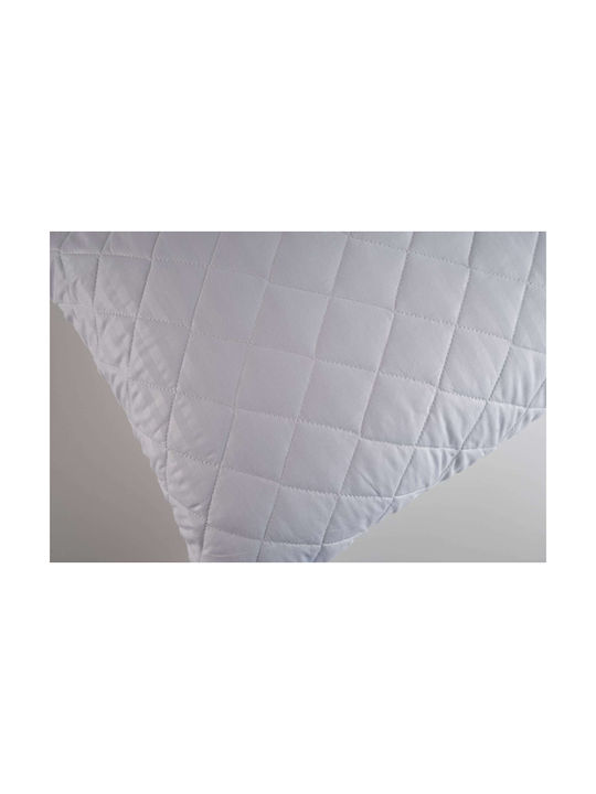 Astron Italy Set Protecții pentru Pernă cu plic de acoperire Matlasat Albe 50x70cm.