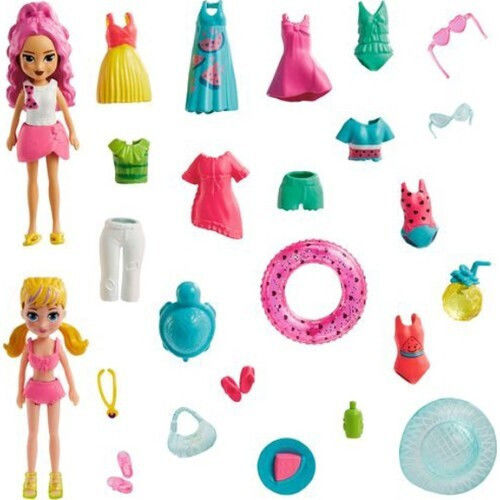 Mattel Fruity Pool Fun Fashion Pack Polly Pocket Für 3+ Jahre Mehrfach