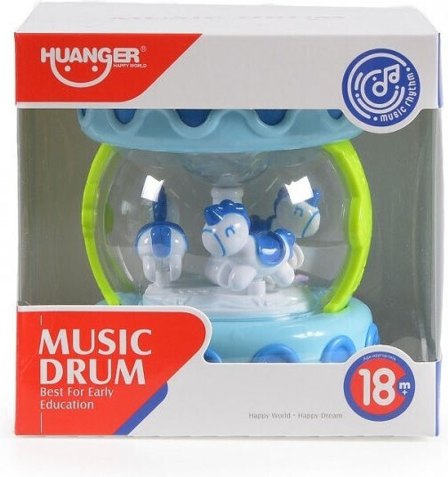 Huanger Musical Instrument Drum with Sounds for 18++ Months