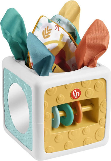 Fisher Price Activity Cube Activity Box with Tissues for 3++ Months