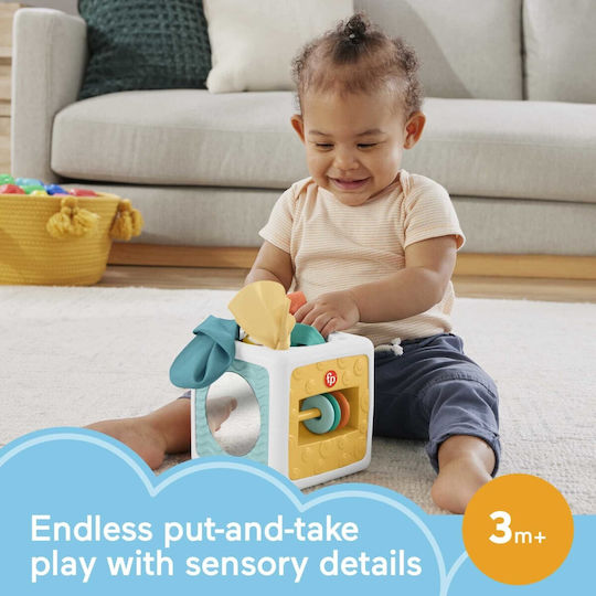Fisher Price Activity Cube Activity Box with Tissues for 3++ Months