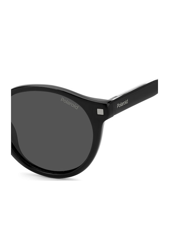 Polaroid Men's Sunglasses with Black Plastic Frame and Black Polarized Lens PLD4150/S/X 807/M9