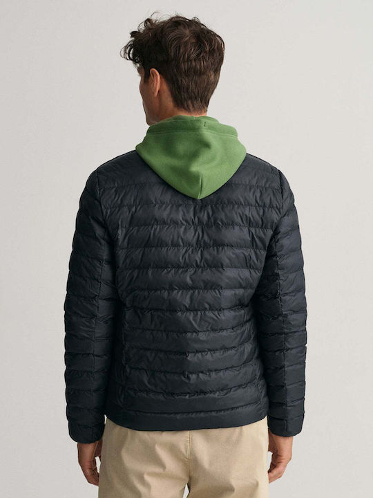 Gant Herren Winter Jacke Puffer Schwarz