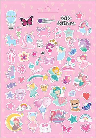 The Littlies Little Girl Stickers 300 Pieces