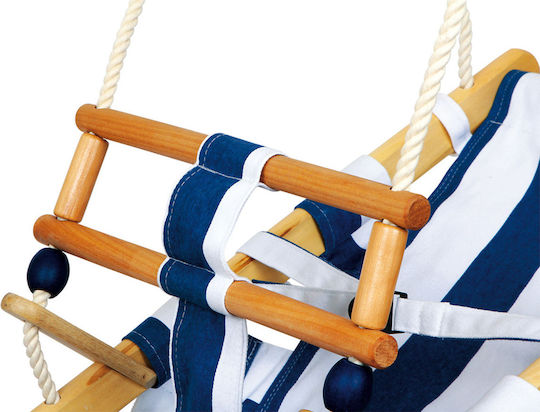 Small Foot Wooden Kids Swing with Protector and Seat Belt for 1.5+ Years