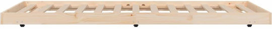 vidaXL Couch Steady Hardware Beige 80x200cm 823499