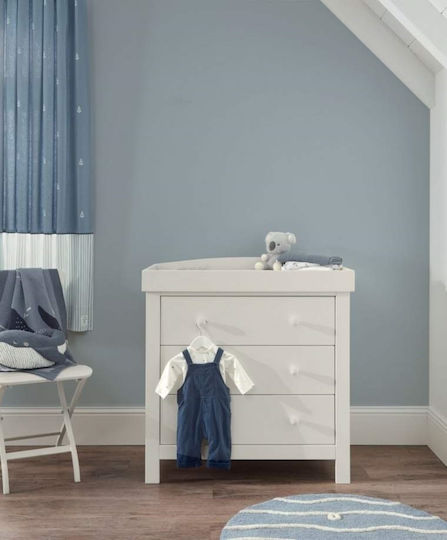 Mamas & Papas Dover Nursery Furniture Set with Bed & Nursery Drawer White