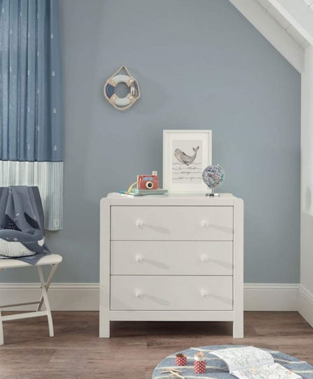Mamas & Papas Dover Nursery Furniture Set with Bed & Nursery Drawer White