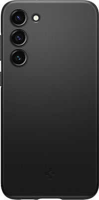 Spigen Thin Fit Umschlag Rückseite Kunststoff Schwarz (Galaxy S23+) ACS05661