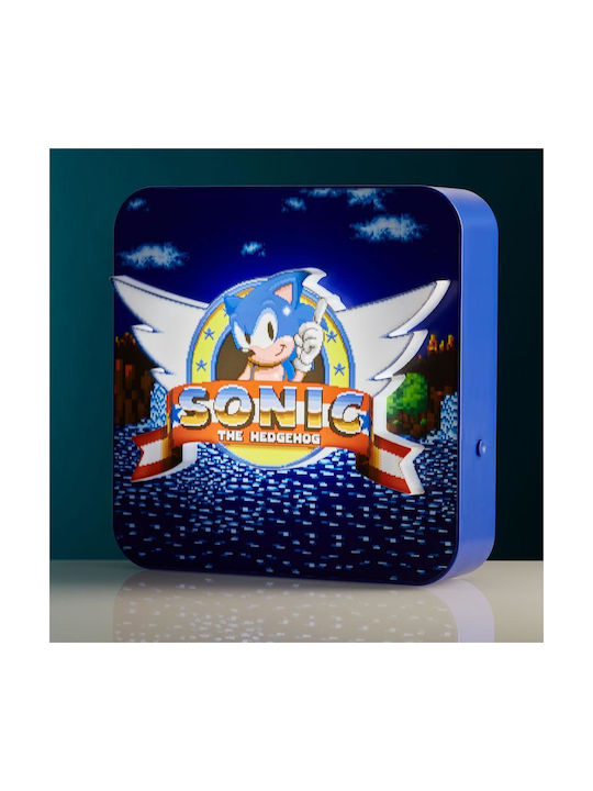 Numskull Lampă decorativă pentru copii Sega Sonic Albastru