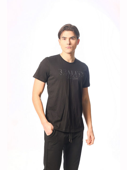 Paco & Co Men's Short Sleeve T-shirt Black