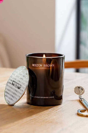 Molton Brown Aromatisches Kerze in Gefäß mit Duft Köstlicher Rhabarber & Rose 190gr