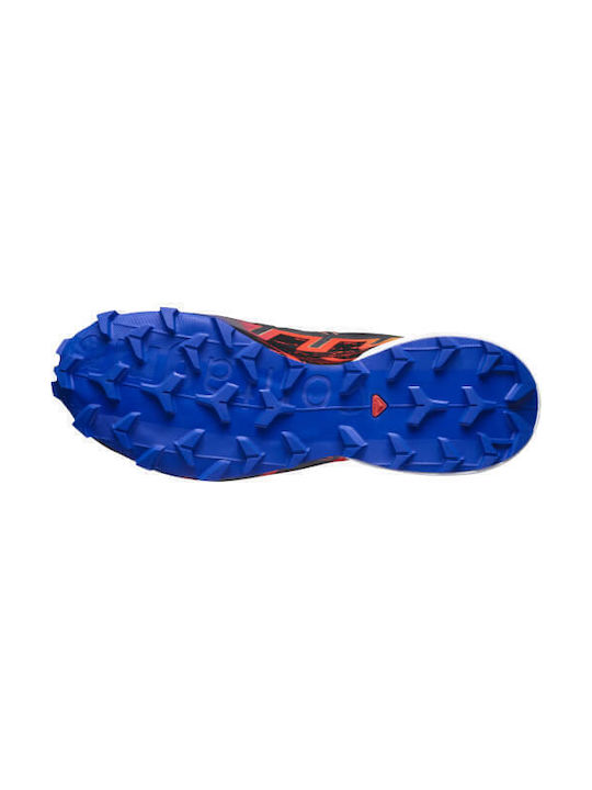 Speedcross 6 GTX Sport Shoes Trail Running Waterproof with Gore-Tex Membrane Black / Surf The Web / Safety Yellow