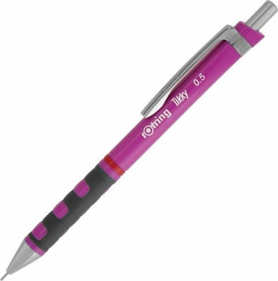 Rotring Tikky Mechanical Pencil for Drawing 3pcs Purple 2Β