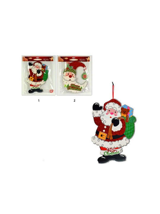 Christmas Santa Claus Ornament Red 30x38cm