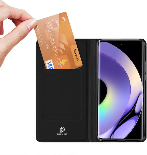 Dux Ducis Skin Pro Book Δερματίνης Μαύρο (Realme 10 Pro)