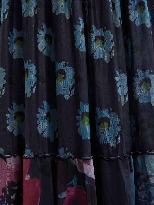 Dress Sommer Maxi Kleid Dark Blue