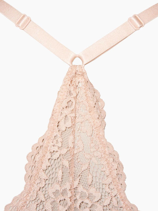 Guess Women's Bralette Bra Beige
