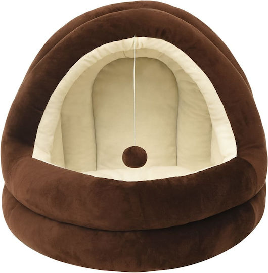 vidaXL Nest Cat Brown 50x50x45cm